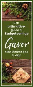 Spar penge sparetips minimalistiske budgetvenlige gaver