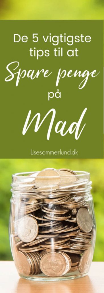 Sparetips mad spare tid økonomi spar penge